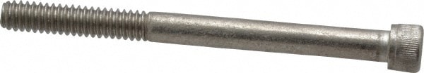 Value Collection R57001036 Hex Head Cap Screw: 1/4-20 x 3-1/4", Grade 18-8 Stainless Steel, Uncoated Image