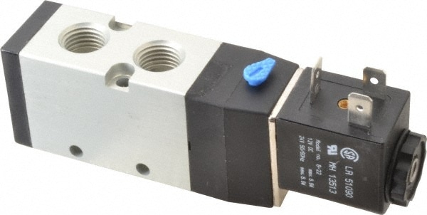 ARO/Ingersoll-Rand M212SS-012-D Stacking Solenoid Valve: Solenoid, 4-Way, 2 Position, Spring Return Image