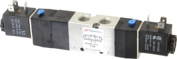 ARO/Ingersoll-Rand M312SD-120-A Stacking Solenoid Valve: Solenoid, 3 Position, Solenoid Return Image