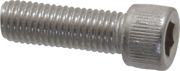 Value Collection R40694438 Hex Head Cap Screw: 1/4-28 x 3/4", Grade 18-8 Stainless Steel Image