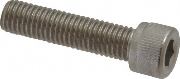 Value Collection R40694142 Hex Head Cap Screw: 1/4-28 x 1", Grade 18-8 Stainless Steel Image