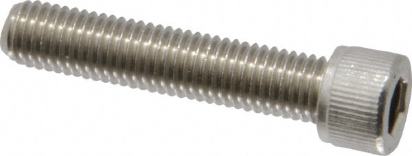 Value Collection R40694128 Hex Head Cap Screw: 1/4-28 x 1-1/4", Grade 18-8 Stainless Steel Image