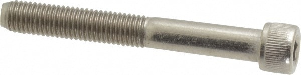 Value Collection R40694241 Hex Head Cap Screw: 1/4-28 x 2", Grade 18-8 Stainless Steel Image