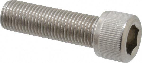 Value Collection R40692124 Hex Head Cap Screw: 3/8-24 x 1-1/4", Grade 18-8 Stainless Steel Image