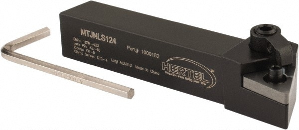 Hertel 1000182 LH MTJN Negative Rake Indexable Turning Toolholder Image