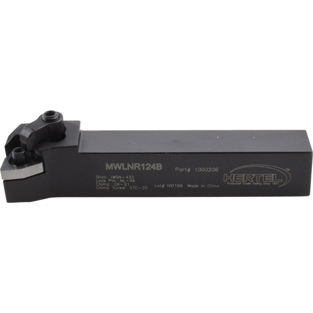 Hertel - Indexable Turning Toolholder: MWLNR & L124B, Clamp