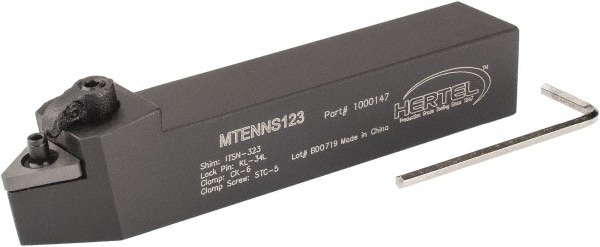 Hertel 1000147 Neutral MTEN -10° Negative Rake Indexable Turning Toolholder Image