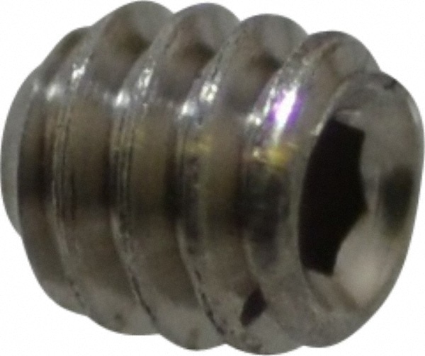 Value Collection R40342462 Set Screw: #2-56 x 3/32", Cup Point, Stainless Steel, Grade 18-8 Image