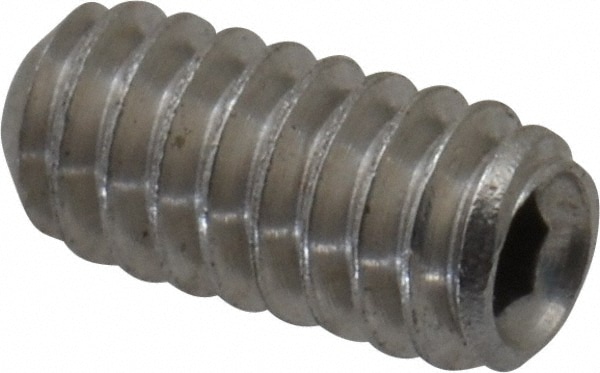 Value Collection R40342121 Set Screw: #2-56 x 3/16", Cup Point, Stainless Steel, Grade 18-8 Image