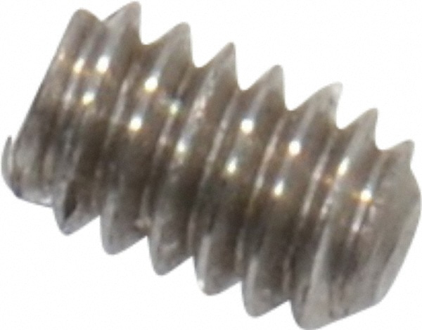 Value Collection R40314466 Set Screw: #0-80 x 3/32", Cup Point, Stainless Steel, Grade 18-8 Image