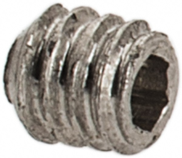 Value Collection R40311449 Set Screw: #1-72 x 1/16", Cup Point, Stainless Steel, Grade 18-8 Image