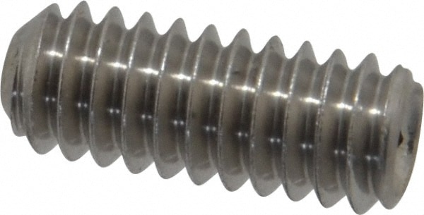 Value Collection R40324460 Set Screw: 1/4-20 x 5/8", Cup Point, Stainless Steel, Grade 18-8 Image