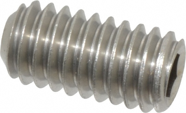 Value Collection R40321462 Set Screw: 5/16-18 x 5/8", Cup Point, Stainless Steel, Grade 18-8 Image