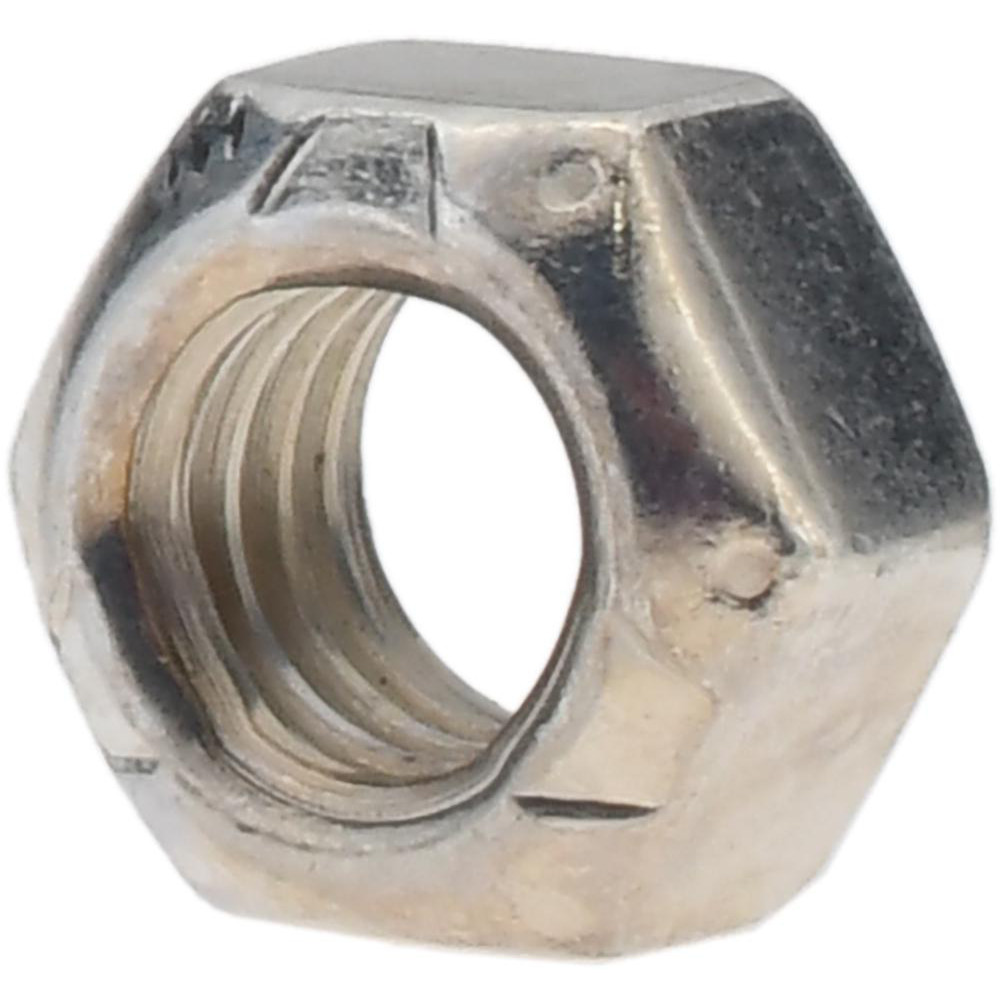 Value Collection - Hex Lock Nut: Distorted Thread Lock, 3/8