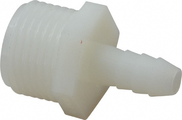 Garden Hose Adapter: Male Hose to Barb, 3/4" MGHT, Nylon