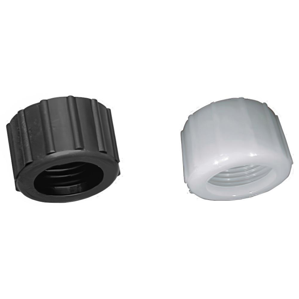 Garden Hose Adapter: Female Hose to Barb, 3/4" FGHT, Nylon