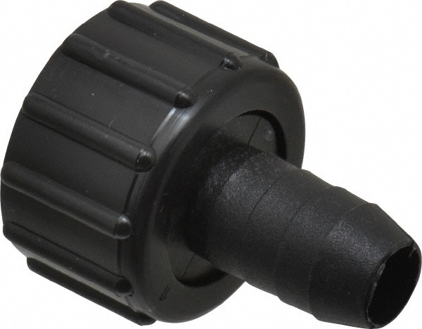 Garden Hose Adapter: Female Hose to Barb, 3/4" FGHT, Polypropylene