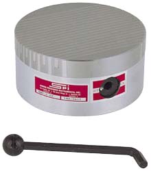 Fine Pole Round Permanent Magnetic Rotary Chuck