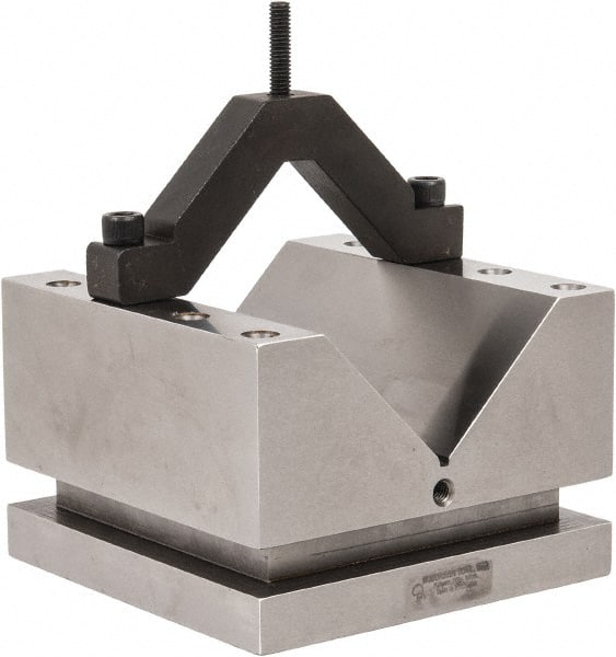 Suburban Tool VB466 V-Block: 4-3/8" Max Capacity, 90° V Angle 