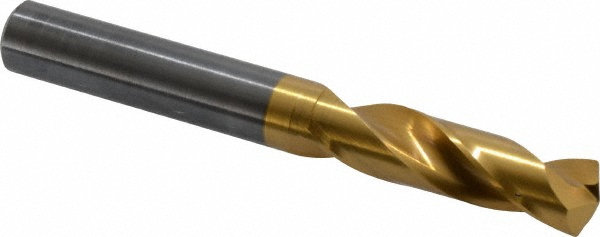 Guhring 9012420111100 Screw Machine Length Drill Bit: 0.4375" Dia, 140 &deg;, Solid Carbide Image