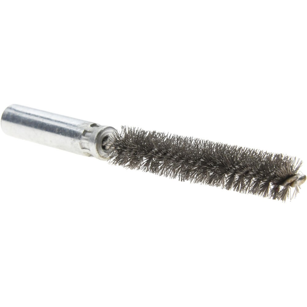 Power Tube Brush: Helical, Stainless Steel