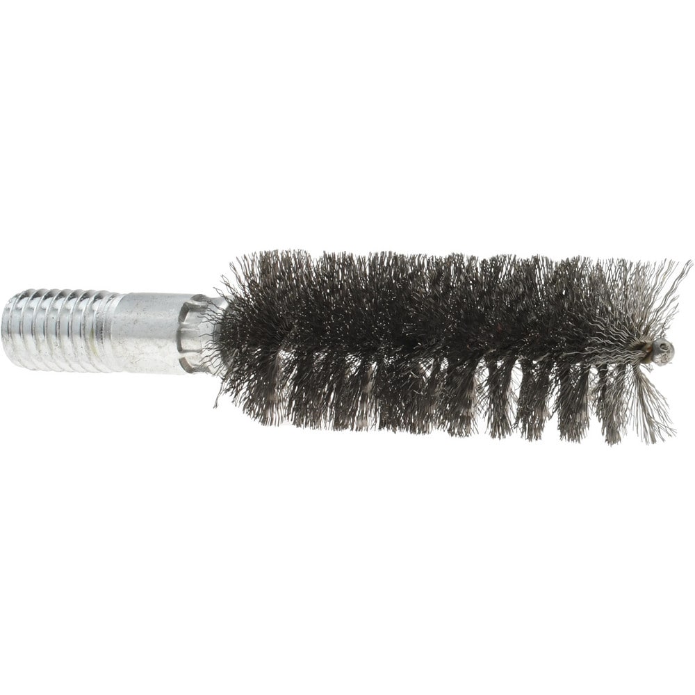 Power Tube Brush: Helical, Stainless Steel