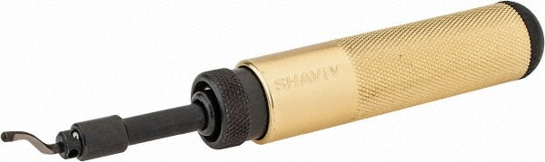 Shaviv 155-29066 Hand Deburring Tool Set: 4 Pc, High Speed Steel 
