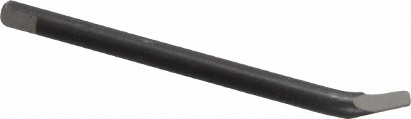 Grattec GT-D55 Raschietto Triangolare In Metallo Duro: Punta In Carburo Di Tungsteno 3,2 X 50 Mm Per Rimozione Fine Materiali, Per Tornio - 5