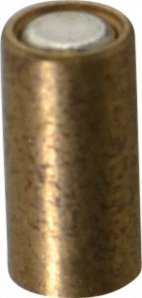 1/8" Diam x 1/4" High, 0.1 Lb Average Pull Force, 0.2 Lb Max Pull Force, Neodymium Rare Earth Shielded Magnet