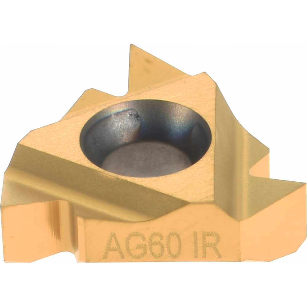 Laydown Threading Insert: 16 IR AG60 BXC, Solid Carbide