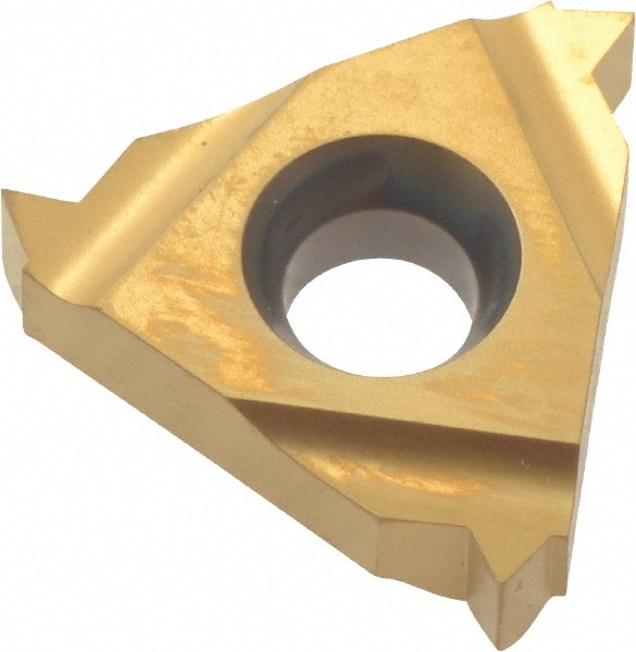 Laydown Threading Insert: 16 ER 14 NPT BXC, Solid Carbide