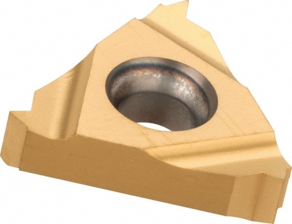 Laydown Threading Insert: 16 ER 18 NPT BXC, Solid Carbide