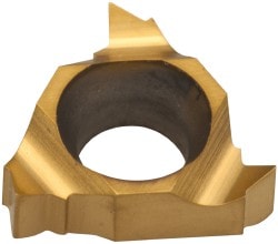 Laydown Threading Insert: 06 IR 27 NPT BXC, Solid Carbide