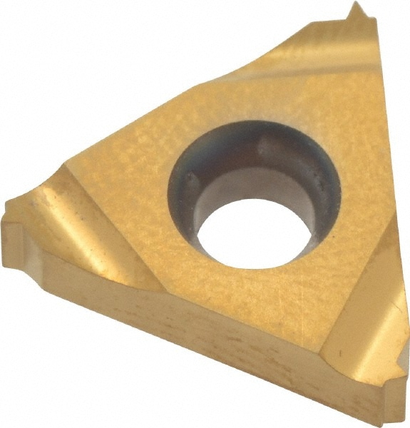 Laydown Threading Insert: 16 IR 1.0 ISO BXC, Solid Carbide