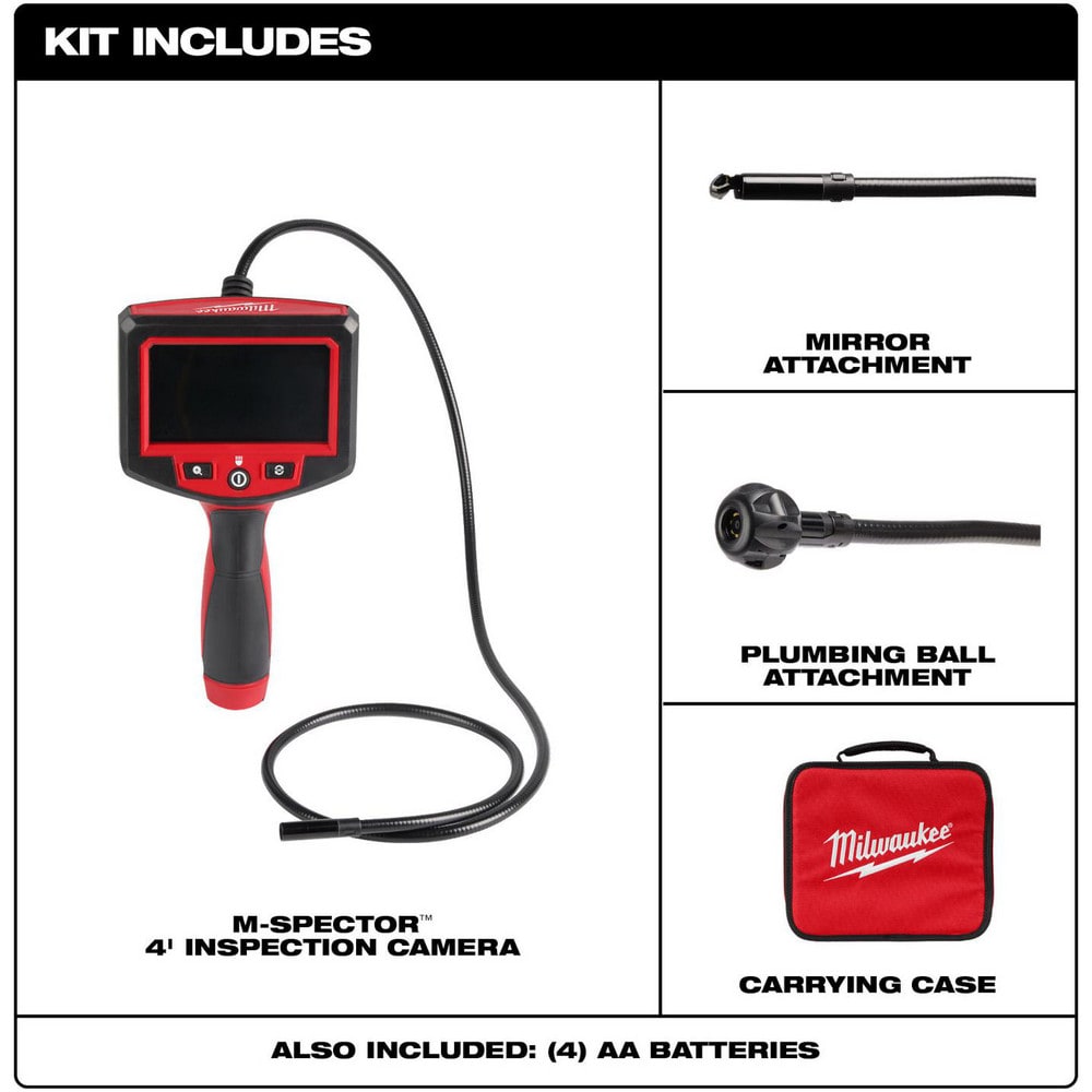 Milwaukee Tool - Borescopes & Borescope Kits; Borescope Type ...