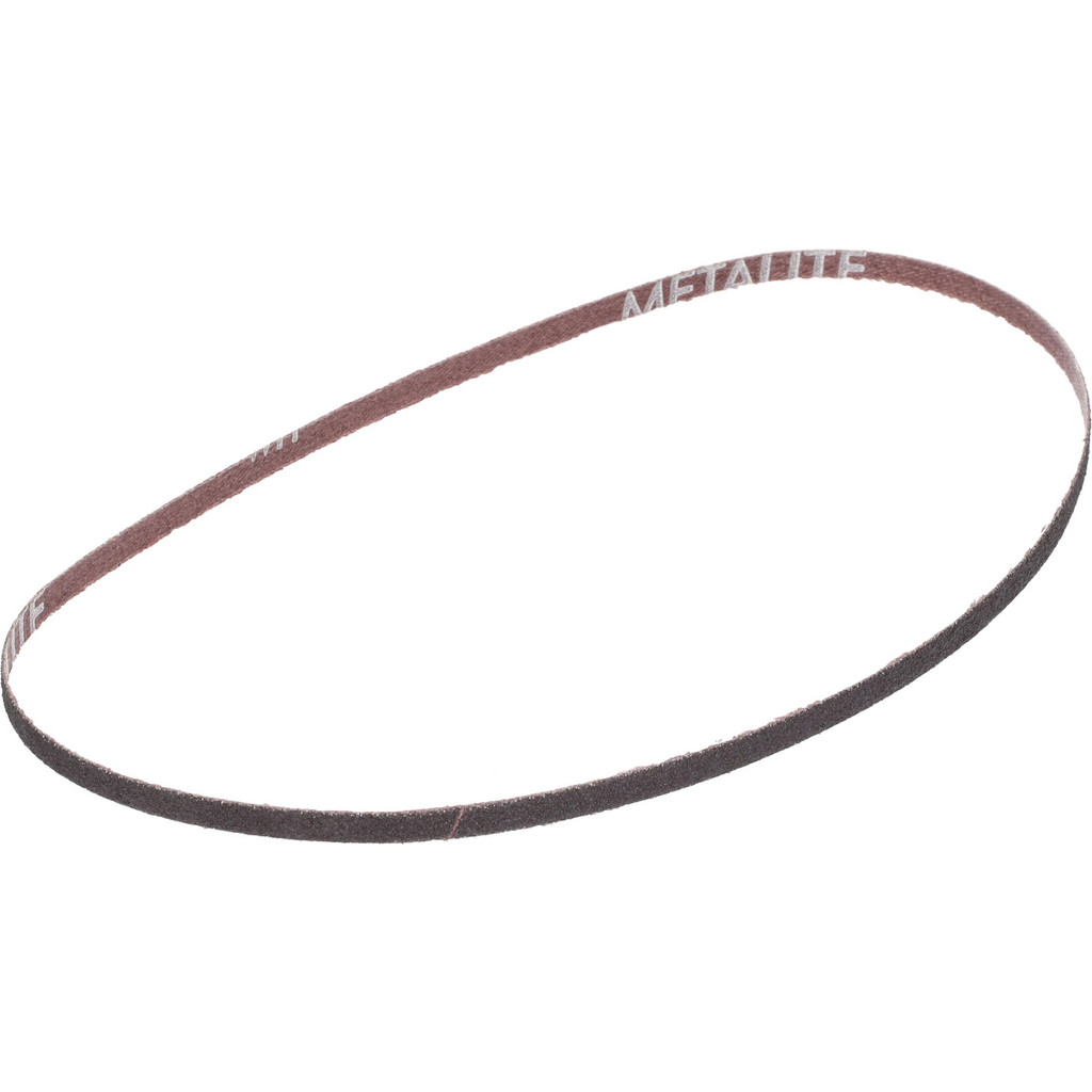 Norton | Metalite™ Abrasive Belt: 1/4" Wide, 24" OAL, 60 Grit, Aluminum Oxide - Coated, Coarse Grade, X Weighted, Wet & Dry, Series R283 | Part