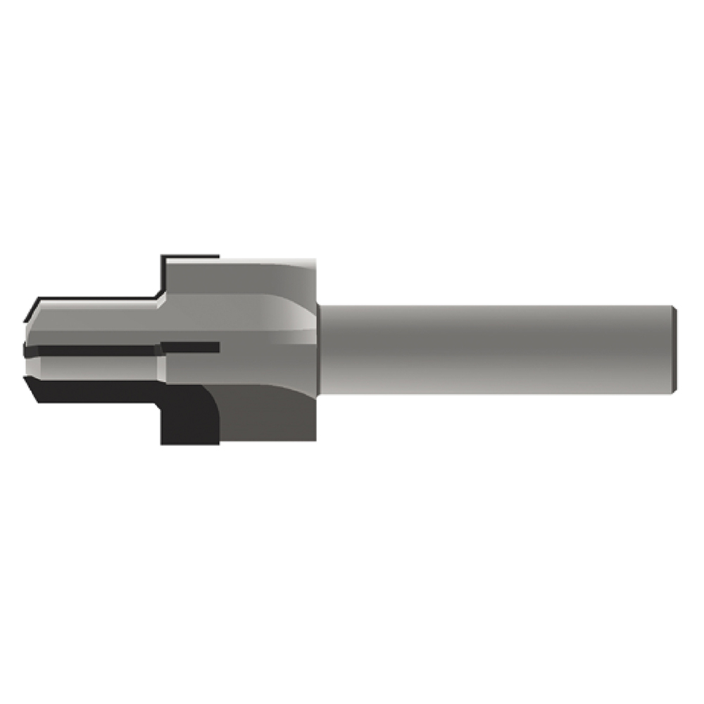 Porting Tool: 1.5" Spotface Dia, Reamer - 0.958" Min Pilot Dia, 0.880" Pilot Length, 4 Flutes
