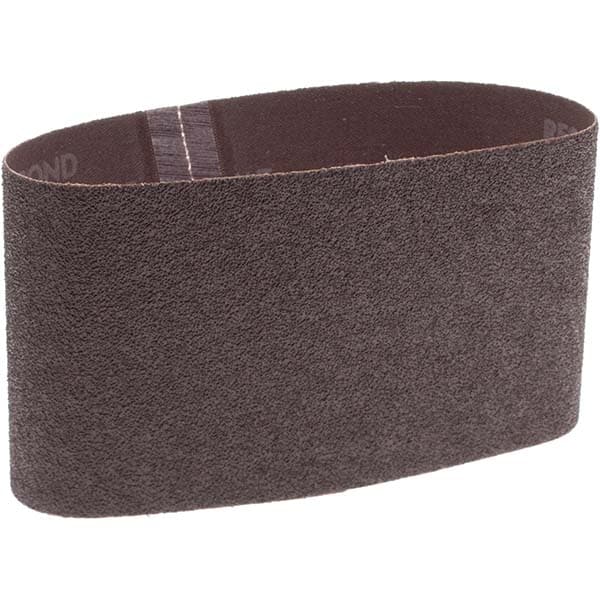 Abrasive Belt: 3-1/2" Wide, 15-1/2" Long, 50 Grit, Aluminum Oxide