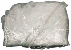 Tarp/Dust Cover: Clear, Rectangle, Plastic, 7' Long x 5' Wide, 0.002 mil