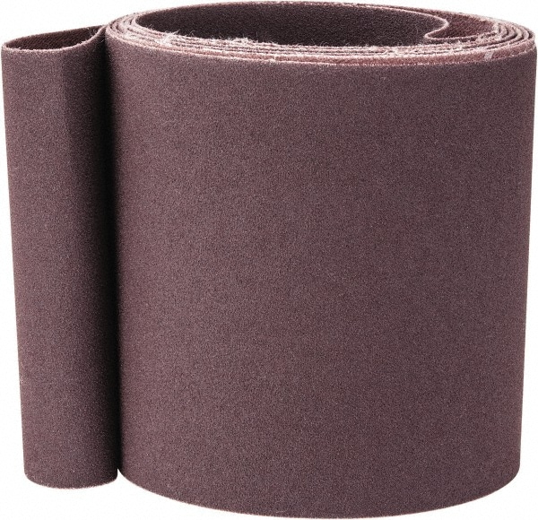 Norton 78072722375 Abrasive Belt: 4" Wide, 132" Long, 120 Grit, Aluminum Oxide Image