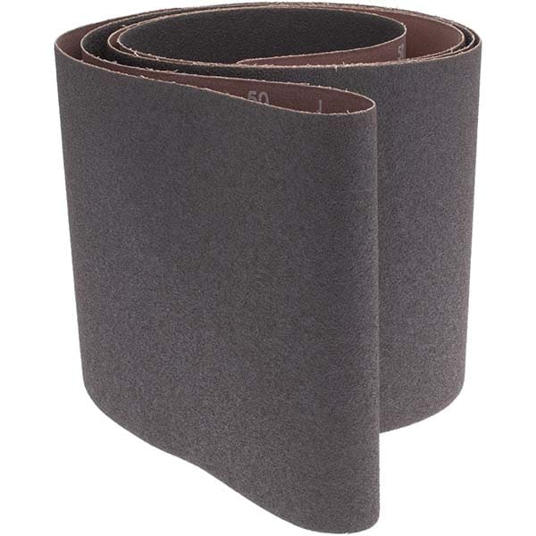 Norton 78072749887 Abrasive Belt: 8" Wide, 107" Long, 50 Grit, Aluminum Oxide Image