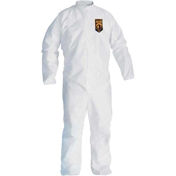 KleenGuard 46006 Disposable Coveralls: Size 3X-Large, SMS, Zipper Closure 