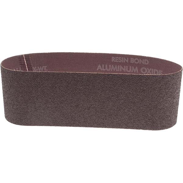 Abrasive Belt: 3" Wide, 21" Long, 50 Grit, Aluminum Oxide