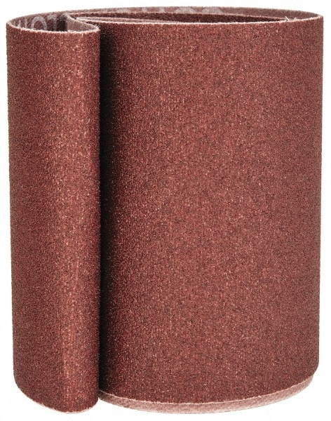 Abrasive Belt: 3" Wide, 21" Long, 100 Grit, Aluminum Oxide