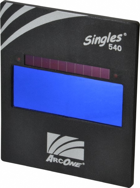 4-1/2" Wide x 5-1/4" High, Lens Shade 11, Auto-Darkening Lens - 0.2" Thick, Green, Vertical Mount