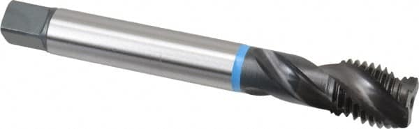 Emuge C0503200.0120 Spiral Flute Tap: M20 x 2.50, Metric Coarse, 3 Flute, Modified Bottoming, 6H Class of Fit, Cobalt, Oxide Finish 