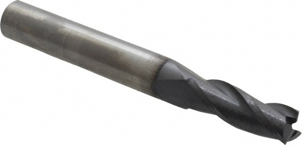 SGS 30828 Square End Mill: 9/32 Dia, 3/4 LOC, 5/16 Shank Dia, 2-1/2 OAL, 3 Flutes, Solid Carbide Image