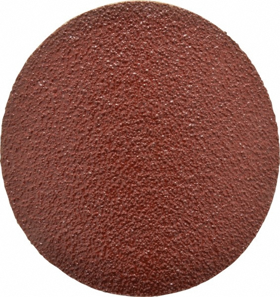 Disc: 5" Dia, 36 Grit, Aluminum Oxide