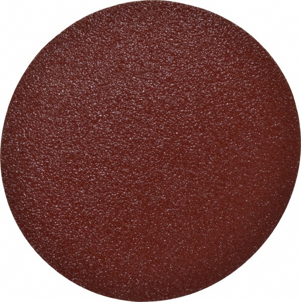 PSA Disc: 5" Disc Dia, 50 Grit, Aluminum Oxide