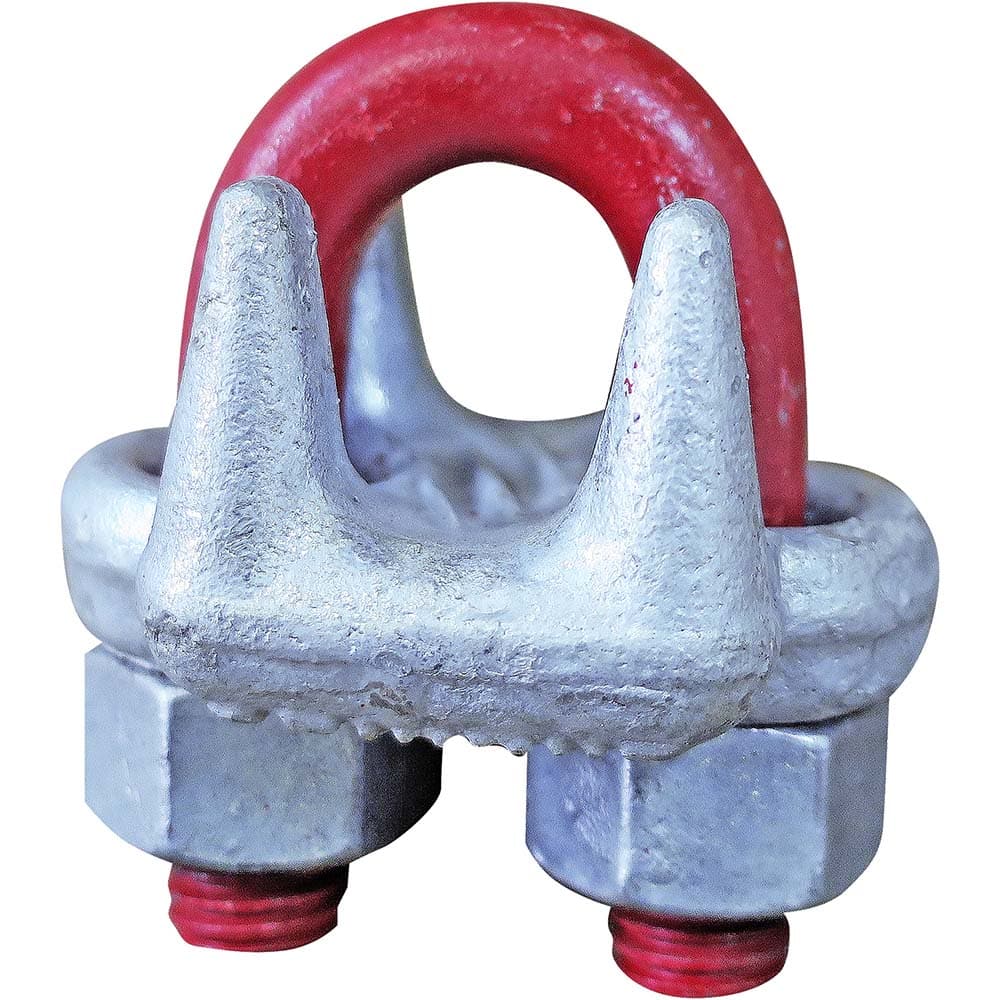 Wire Rope Fist Grip Clip: 1/2" Rope Dia